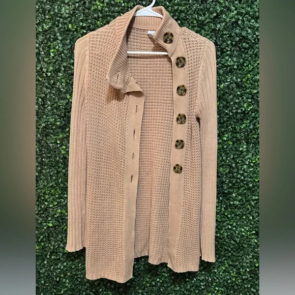 GAP LONG KNIT SIDE BUTTON CARDIGAN VINTAGE c.2008 - Picture 3 of 8